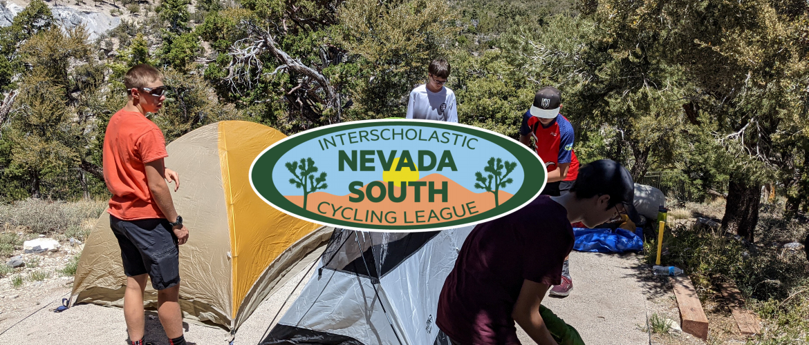 bike packing camp